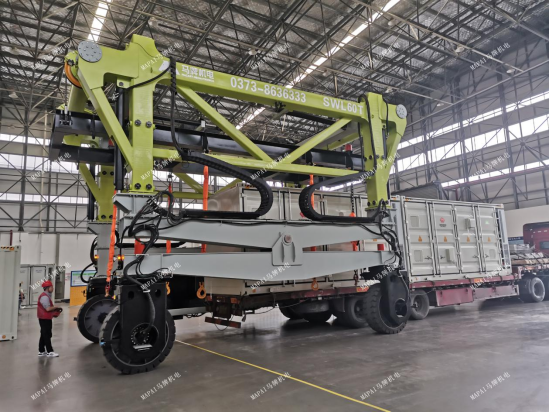 马牌机电：跨运车——重载搬运实力派